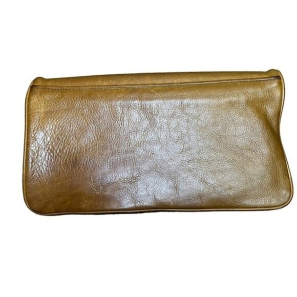 Tory‎ Burch Bombe Reva Clutch in Brown - Picture 2 of 10